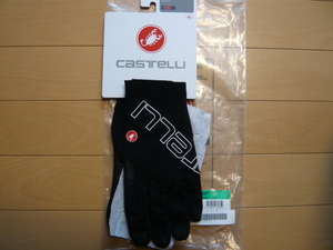 ★ Castelli カステリ Unlimited アンリミテッド 指付きグローブ BLACK ブラック size.XL