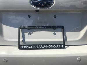 hawaii SERVCO SUBARU LPF USDM HDM スバル ハワイ WRX BRZ Crosstrek outback US仕様 ハワイ仕様