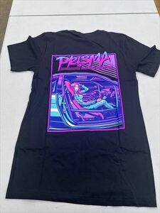 PRISMA by NRG Good vibes Tシャツ 黒 US-Mサイズ USDM JDM クイックリリース US仕様 正規輸入品 即納