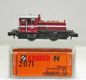 ARNOLD #2071 DB( old west Germany National Railways ) BR332 vehicle movement machine KofⅢ wine red painting 