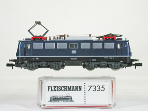 FLEISCHMANN #7335 ＤＢ（旧西ドイツ国鉄）ＢＲ１１０.２型電気機関車（ダークブルー）