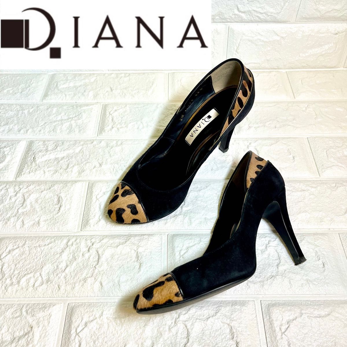 ALAIA アライア ヒョウ柄 ハラコ パンプス レオパード www