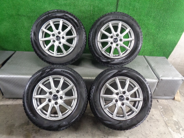 特別セール品】 ④195/65R15 スタッドレスアルミセット1本 タイヤ