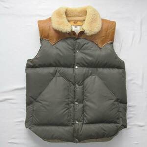 ☆70s ビンテージ ロッキーマウンテン ダウンベスト (40) オリジナル / vintage / 1970s / ROCKY MOUNTAIN / DOWN VEST / CHIRSTY