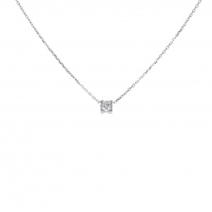  Cartier C necklace / pendant K18WG white gold E used 