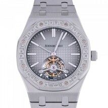 オーデマ・ピゲ AUDEMARS PIGUET ロイヤルオーク トゥールビヨン エクストラシン 26516PT.ZZ.1220PT.01 グレー文字盤 中古 腕時計 メンズ_画像1