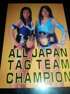 全女 OFFICIAL CARDS COLLECTION VOL.2 府川由美＆玉田りえ(タマフカ)　全日本女子プロレス