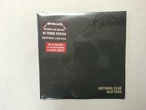 METALLICA NOTHING ELSE MATTERS フランス盤　未開封