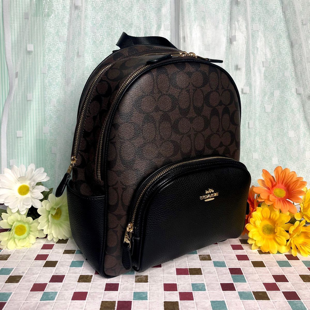 軽量+ストレッチ性+吸水速乾 COACH コーチ リュック 新品 バックパック