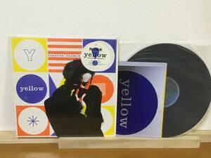 岡村靖幸 LP シュリンク・ハイプステッカー付 美品 yellow 28.3H-275 okamura yasuyuki 和モノ アナログ レコード