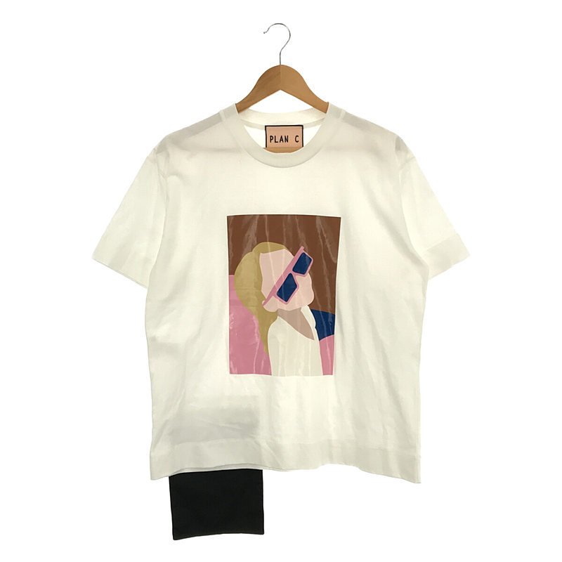 定価28600円 plan c プランシー グラフィック Tシャツ 白 - library