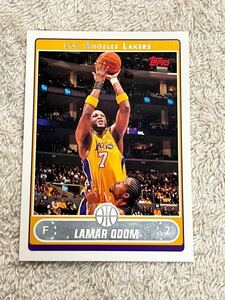 ラマーオドム Lamar Odom 2006 Topps #56 Los Angeles Lakers