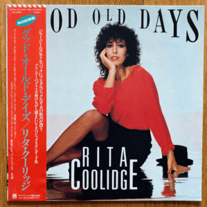 ◆RITA COOLIDGE/リタ・クーリッジ◆日本盤帯付LP/GOOD OLD DAYS//JAZZ//見本盤