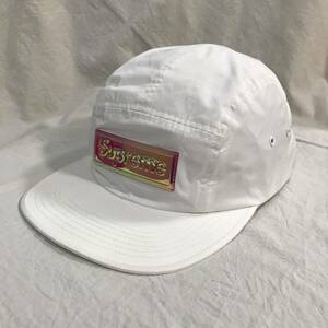 supreme made in usa cap box logoシュプリーム パネル ジェット キャップ 帽子 ハット ボックス ロゴ ホワイト メタル ワッペン プレート