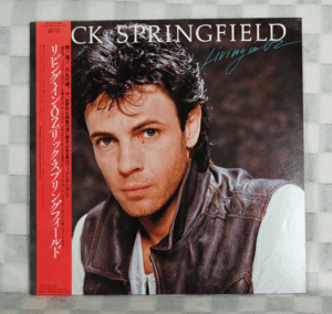 LP リック・スプリングフィールド/リビング・イン・OZ～Rick Springfield / Living In Oz～/RPL-8182