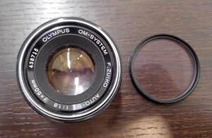 【5081】中古 動作未確認 ジャンク カメラ レンズ オリンパス OLYMPUS OM-SYSTEM F.ZUIKO AUTO-S 1:1.8 F=50mm 2点まで同梱可