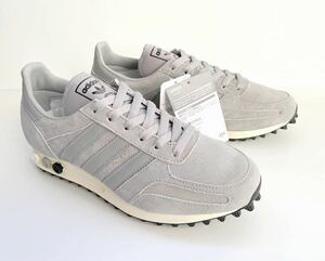 デッド!! 希少!! 新品 16年 adidas LA TRAINER OG GRY LAトレーナー グレー スエード 天然皮革 us 7.5 / 25.5 ㎝ レアカラー