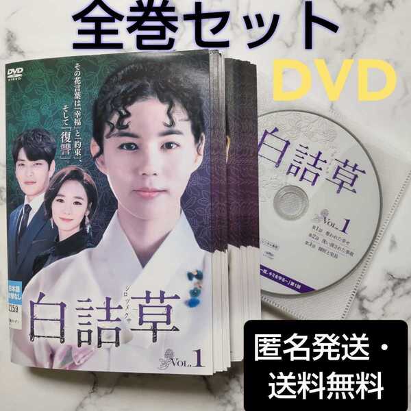 パク・シウン★ハン・スヨン★チャン・スンジョ『白詰草』レンタル落ちDVD★全巻★韓国ドラマ