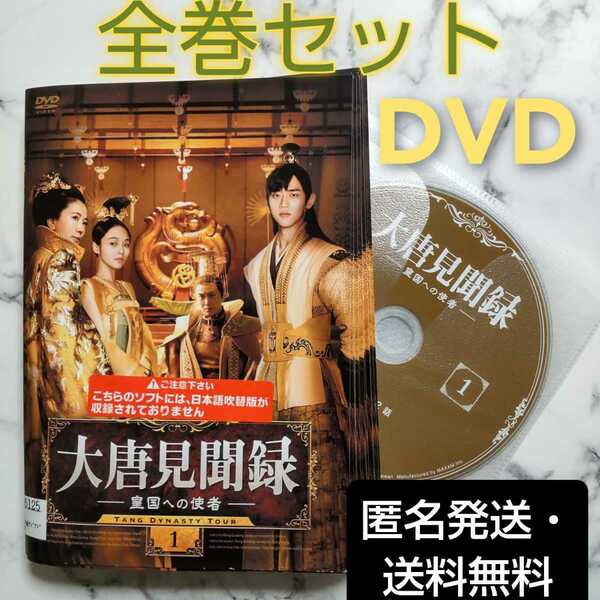 ワン・ティエンチェン『大唐見聞録 皇国への使者』レンタル落ちDVD★全巻★中国ドラマ