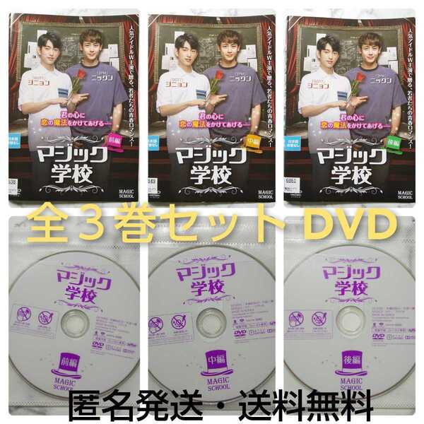 ジニョン(GOT7)★ニックン(2PM)『マジック学校』レンタル落ちDVD★全巻★韓国ドラマ