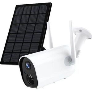 防犯カメラ 屋外 ソーラー 電池式 ネットワークカメラ 1080P