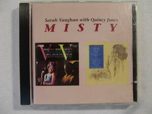 SARAH VAUGHAN サラ・ヴォーン with QUINCY JONES クインシー・ジョーンズ / MISTY - Mercury -