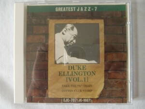 DUKE ELLINGTON デューク・エリントン VOL.1 - Take The A Train - The Mooche - The C Jam Blues - Harlem Airshaft - Cotton Club Stomp