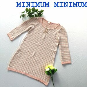 美品　NIMUM MINIMUM ミニマムミニマム　ニットワンピース　チュニック