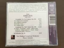 CD/シベリウス 交響曲第6番・第7番　フィンランディア/SIBELIUS　Symphonies Nos.6 and 7　Finlandia/【J16】 /中古_画像2