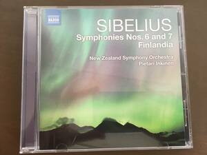 CD/シベリウス 交響曲第6番・第7番　フィンランディア/SIBELIUS　Symphonies Nos.6 and 7　Finlandia/【J16】 /中古