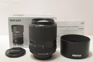 【極上品】 HD PENTAX-DA 55-300mmF4.5-6.3ED PLM WR RE 望遠ズームレンズ #4875