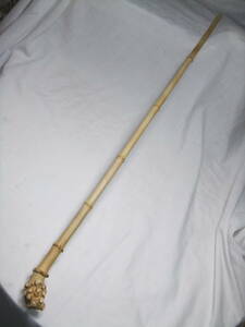  peace rod bamboo rod, small . rod genuine . rod tanago rod etc. at hand for,.. ending root attaching . bamboo material 