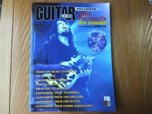 GUITAR WORLD PRESENTS John Petrucci's WILD STRINGDOM John peto Roo si unopened CD attaching foreign book guitar manual Dream theater 