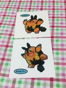 ポケモンパン デコキャラシール セット売り チャオブー 