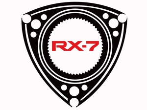 ロータリーエンジン RX-7 ステッカー おまけ付！ 10