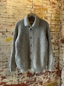 70s CARDERY IRELAND TWEED WOOL KNIT JACKET ヴィンテージ ビンテージ アイルランドツイードウール ニットジャケット 60s トラッド TRAD