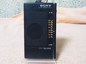  SONY【ICF-10】『ミリＱ』　FMのついたミリＱ 高性能設計ラジオ FM76～94MHzまで受信可能 管理221105218