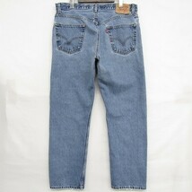 メキシコ製 505 Levi's W36 L30 サイズ リーバイス スリムテーパード デニムパンツ ジーンズ ジーパン ボトムス 古着 1A2612_画像2