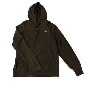 adidas ブラウン パーカー