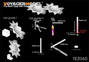 ボイジャーモデル TEZ060 1/35 多角形面取り/ナット製造工具