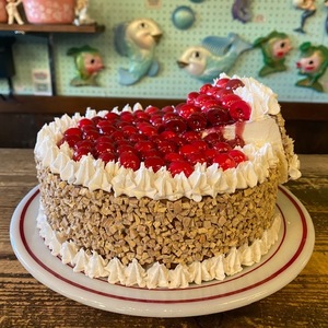 チェリーケーキ 食品サンプル スイーツ USA オリジナル CAKE アメリカン CHERRY ダイナー ディスプレイ チェリーパイ ケーキ 生クリーム 