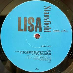 リサ・スタンスフィールド / Little Bit of Heaven 12inch盤 その他にもプロモーション盤 レア盤 人気レコード 多数出品。の画像3