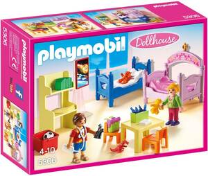 即決！新品 PLAYMOBIL 5306 子ども部屋 ドールハウスシリーズ プレイモービル