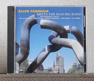 品薄CD/JAZZピアノ/アレン・ファーナム/Allen Farnham Meets the RIAS Big Band/クリス・ポッター/作曲：アントニオ・カルロス・ジョビン