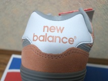 送料込 新品 NEW BALANCE ニューバランス WL574CB 24cm PEACH ピーチ 送料無料_画像7