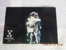 086 : X JAPAN / Toshl TOSHI YOSHIKI / FILM GIG ～X-JAPANの軌跡～ トレーディングカード_画像1