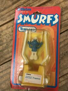  неиспользуемый товар * Vintage *SMURF Smurf фигурка, кукла * retro 