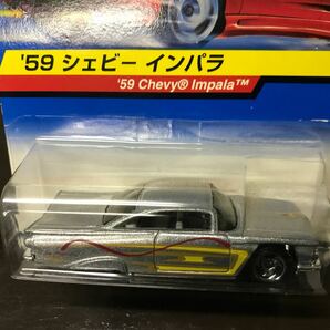 HOTWHEELSミニカー☆シェビー'59インパラ☆ホットウィールの画像2