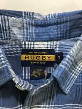 新品 10770 rugby Sサイズ シャツ ポロ ラルフローレン polo ralph lauren ラグビー ビンテージ ネル チェック_画像5