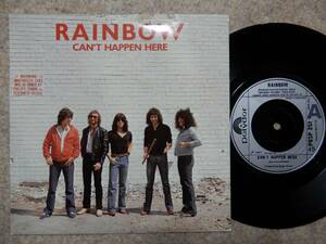 Raimnbow-Can't Happen Here* britain Orig. beautiful goods 7~/Deep Purple